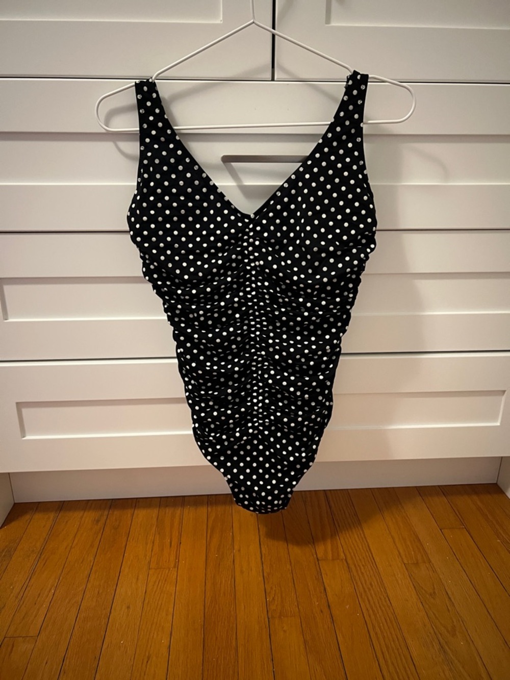Diva Black Swimwear with White Trim Label